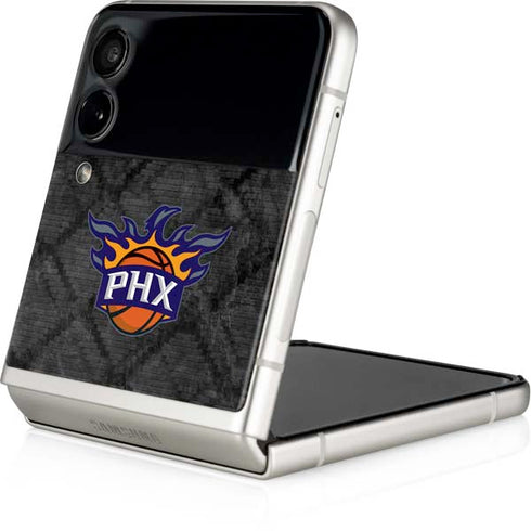 NBA Phoenix Suns Dark Rust Galaxy Z Flip4 5G Skin